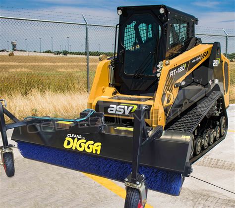 skid steer sweeper broom|skid steer push broom attachment.